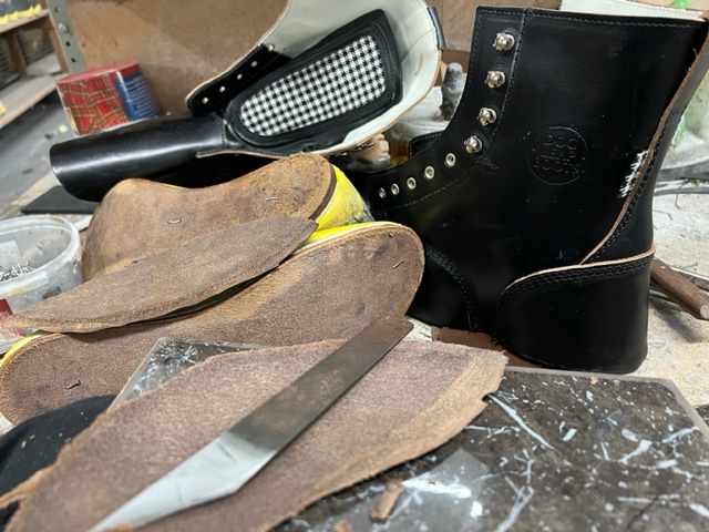 leather heel